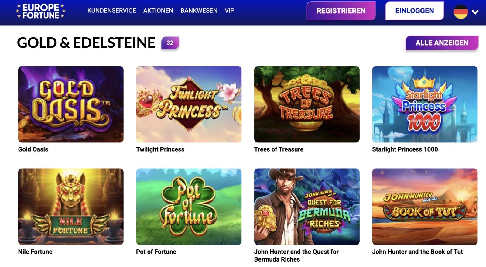 europe fortune casino test