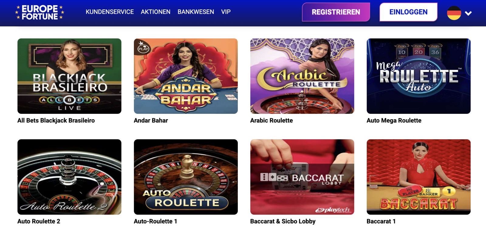 europe fortune casino bonus